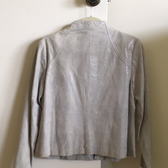 NWOT leather Alfani jacket - Picture 7 of 7